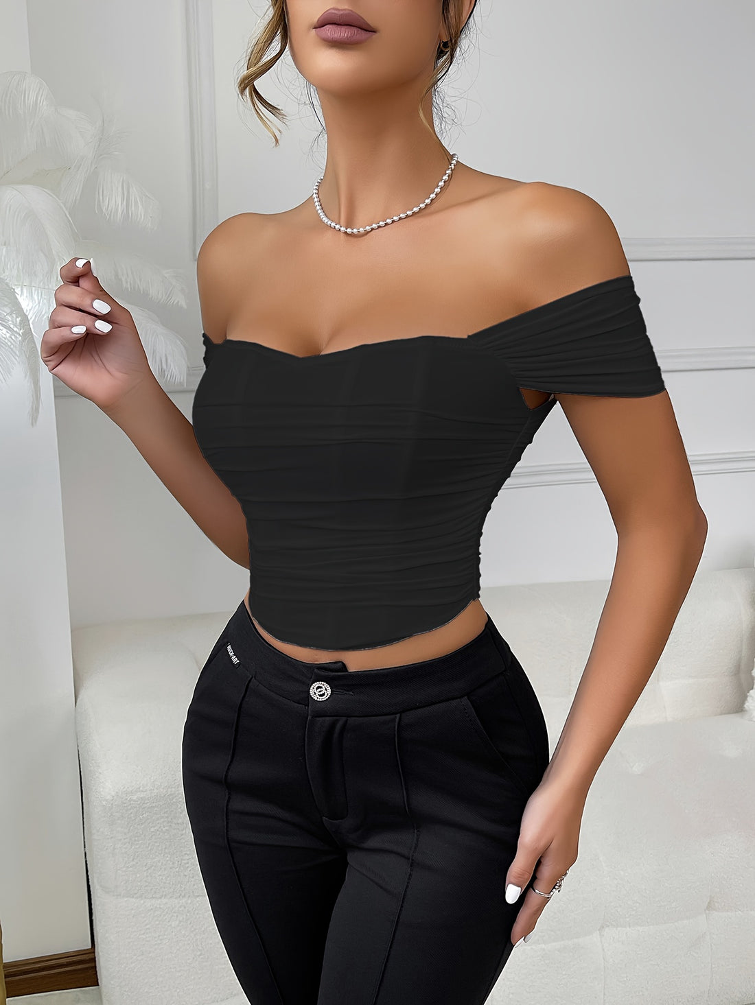 Chic One-Shoulder Top